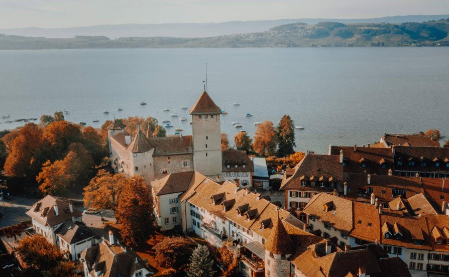 Murten Castle, Switzerland, Switzerland